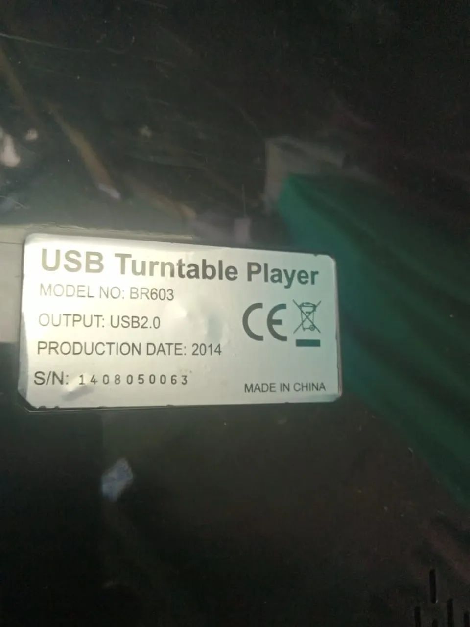 R$250 Vitrola USB Portátil. - Foto 6