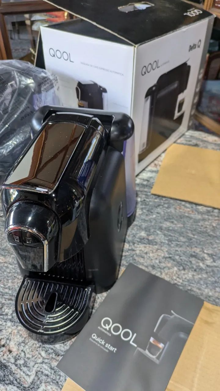 Cafeteira Espresso Automática Qool Delta Q Preta 110v - Foto 5