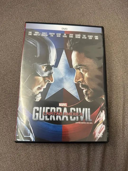 Capitão América: Guerra Civil - DVD
