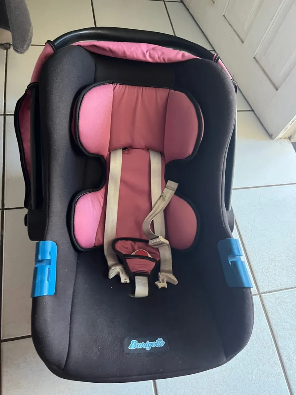 Cadeirinha Burigotto - Rosa e Preto