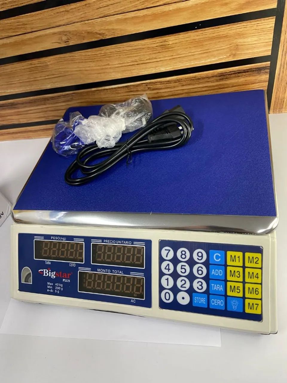 Balança Digital 40KG Bivolt - Bigstar