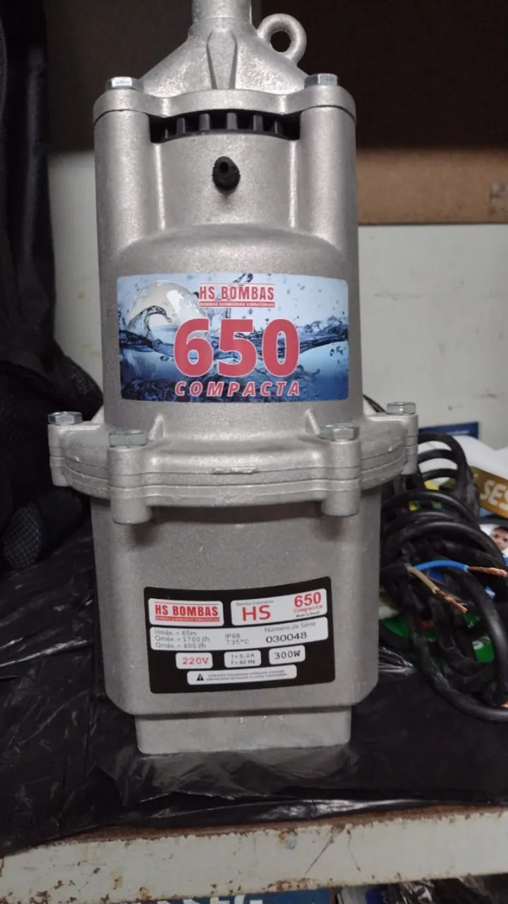 Bomba subimesa nova 300reais