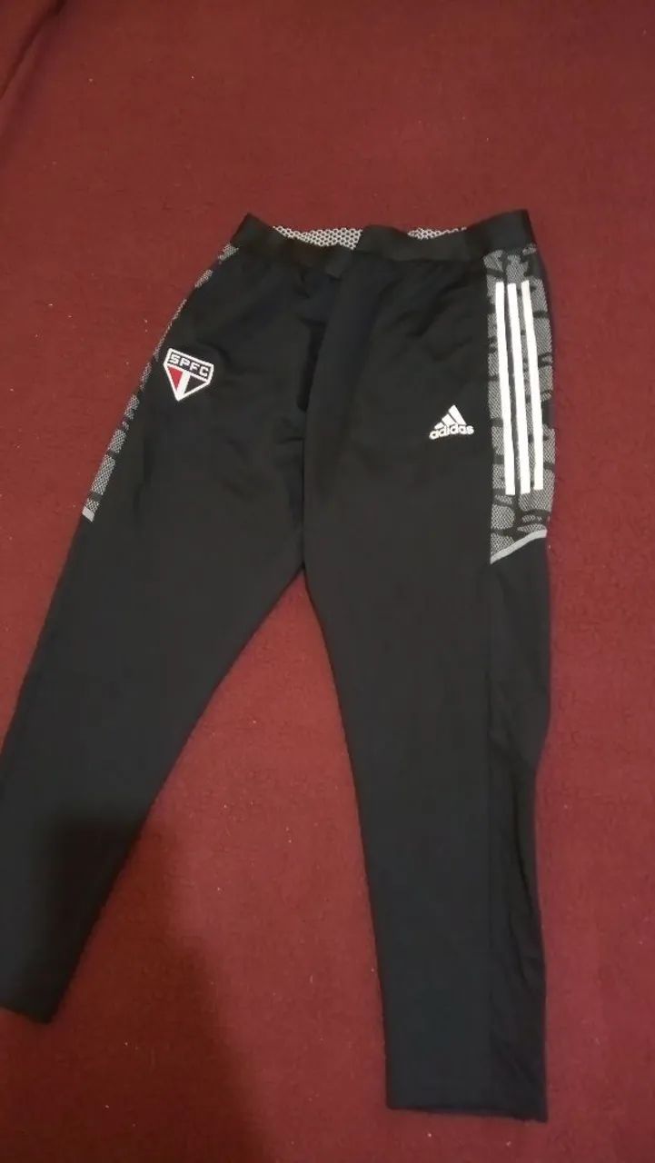 Calça adidas SPFC oficial.65049939770497121