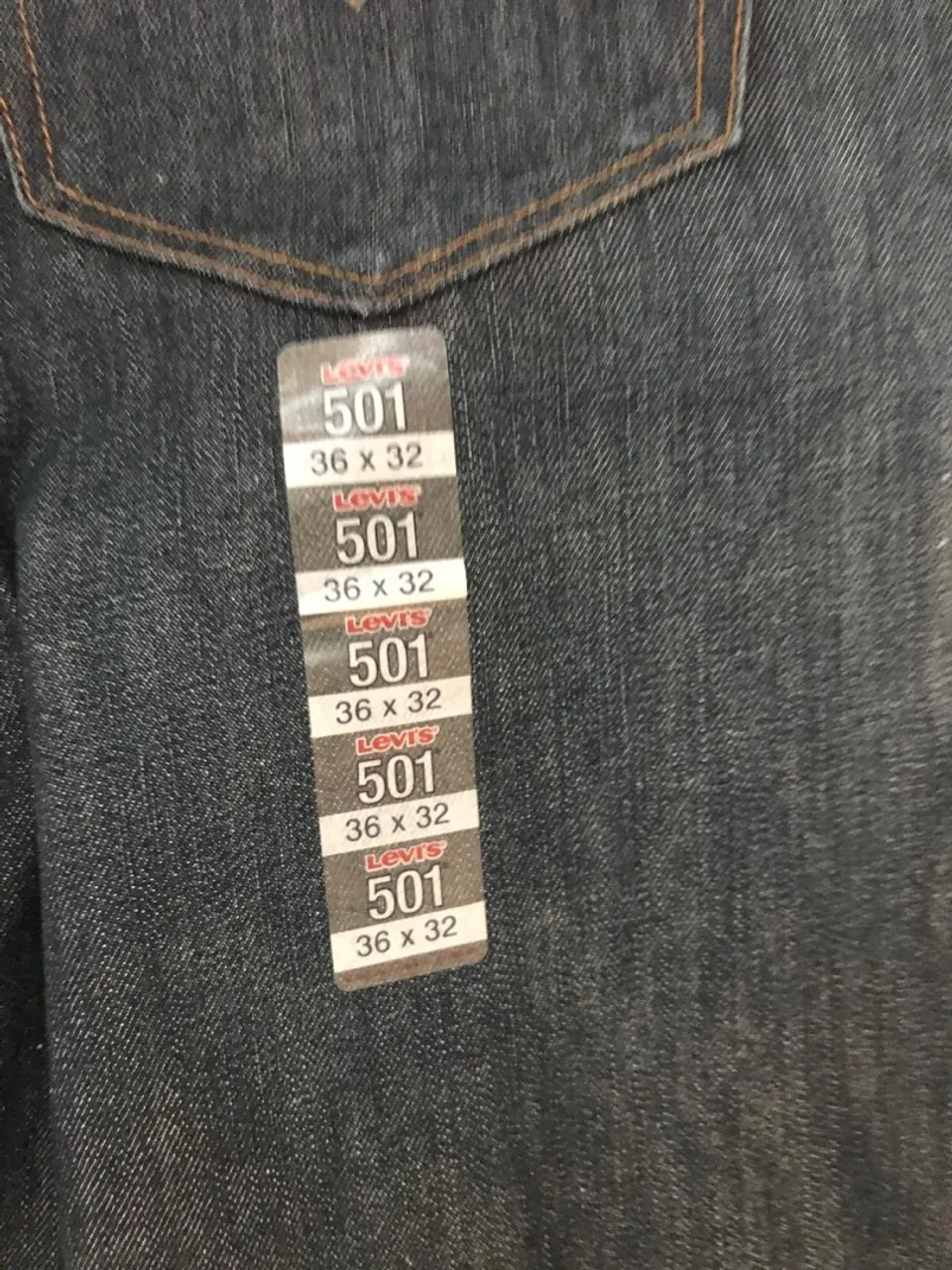 Calça Jeans Levi's 501 - Tamanho 36x32 masculino