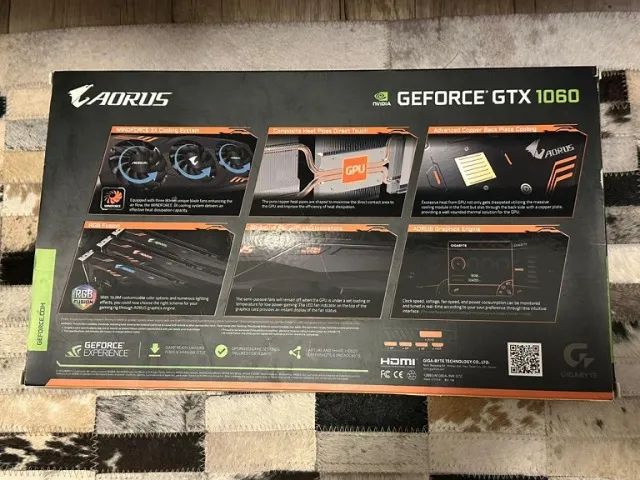 Placa de Video GTX 1060 6GB Nvidia Gigabyte AORUS - Foto 2
