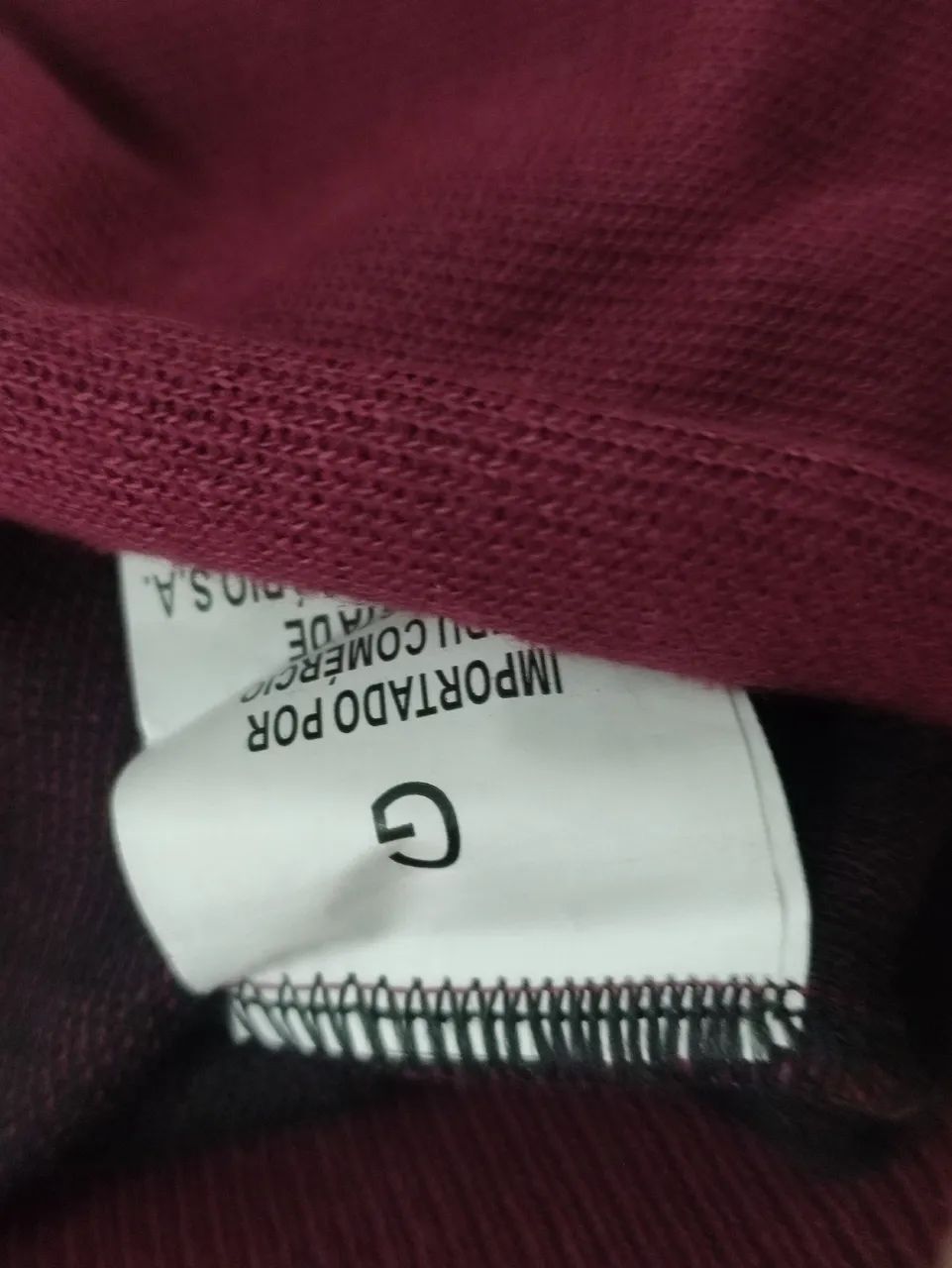 Suéter Masculino bordo - Foto 5