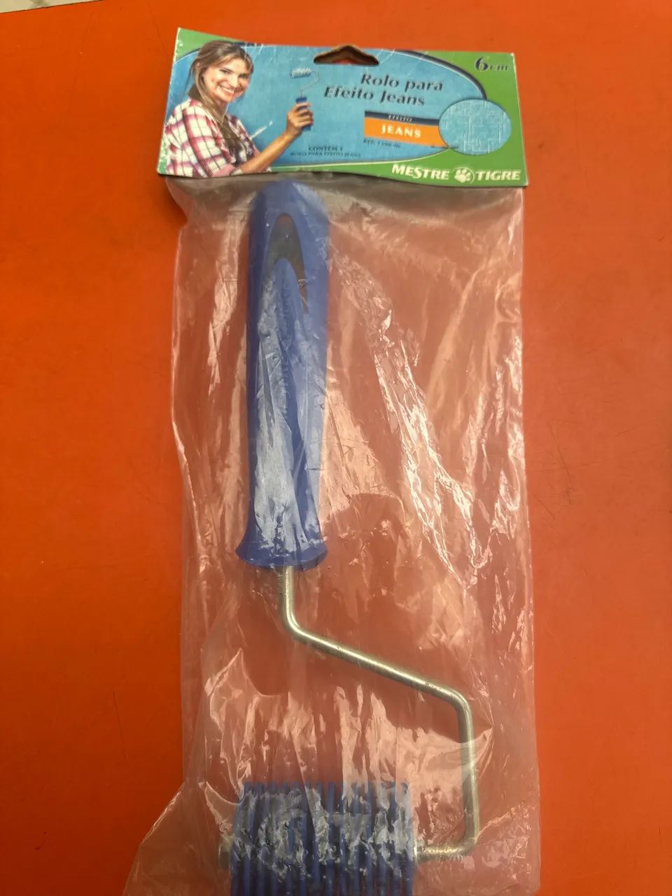 Rolo efeito jeans 6cm