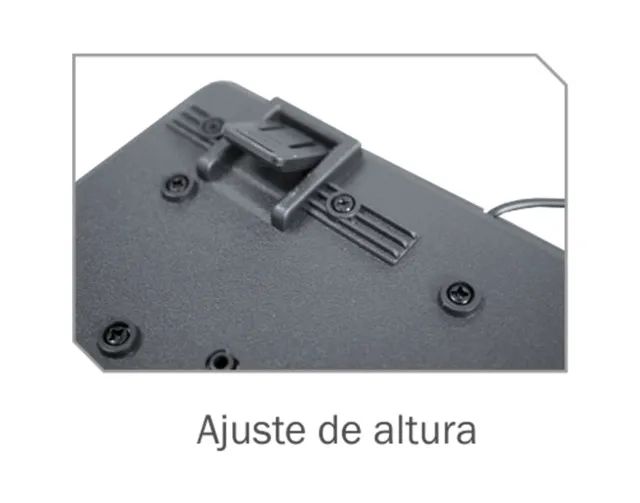 Teclado Kmex Standard Keyboard, USB, ABNT2 - KB-3728 - Foto 4