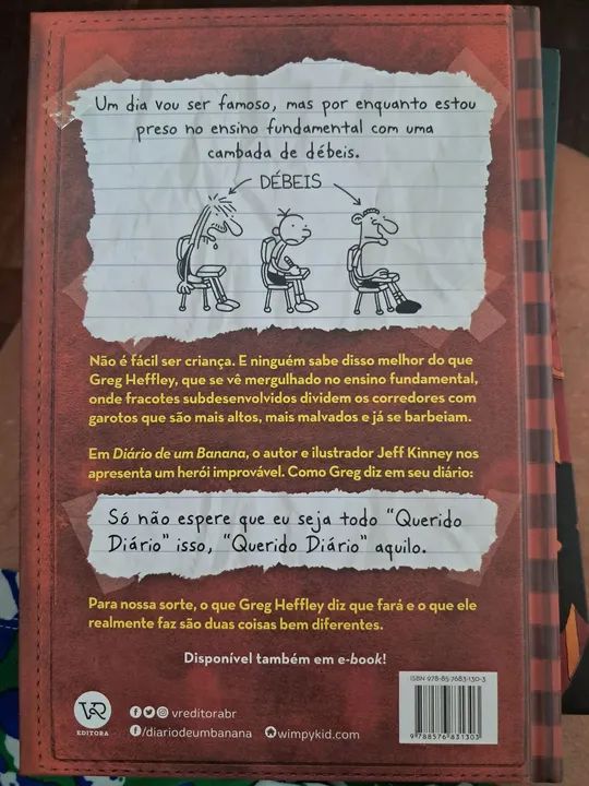 Diário de um Banana - Um romance em quadrinhos - Foto 2