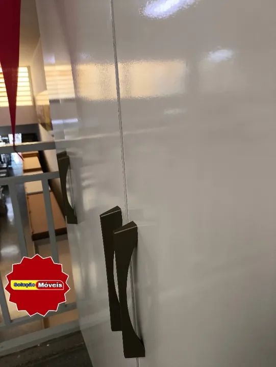 Guarda Roupa de Solteiro 4 Portas e 2 Gavetas (ENTREGAS EM ATÉ 24h)! - Foto 3