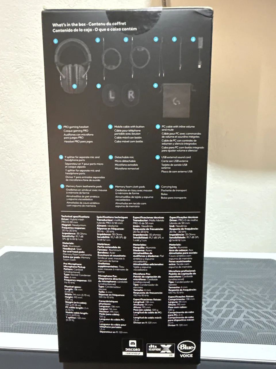 Headset Longitech Pro X - Foto 2