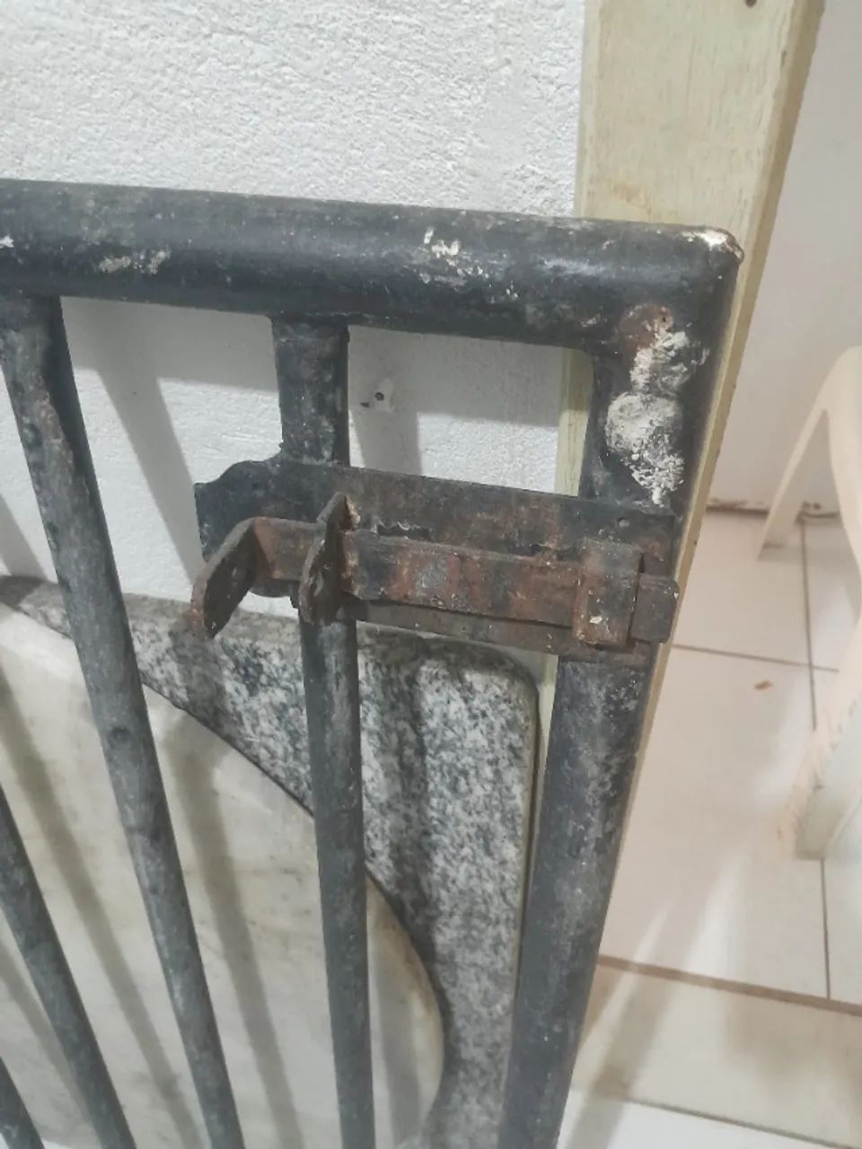 Grade em ferro galvanizado