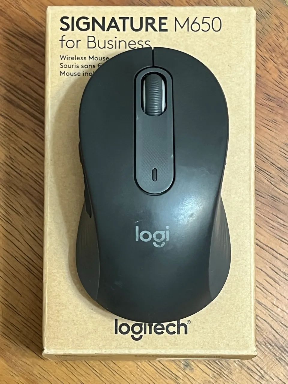 Mouse Logitech Signature M650 - ver observações (pequena falha no clique) - Foto 3