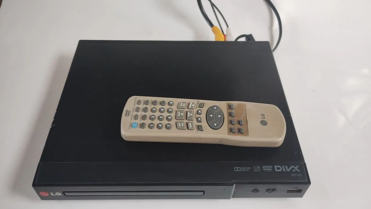 DVD PLAYER LG pequeno <br><br>Modelo: DP132  - Foto 4