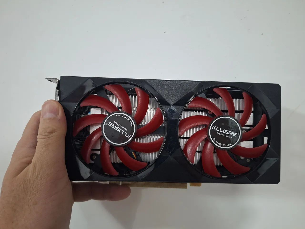 Rx 550 Kllisre funcionando perfeitamente
