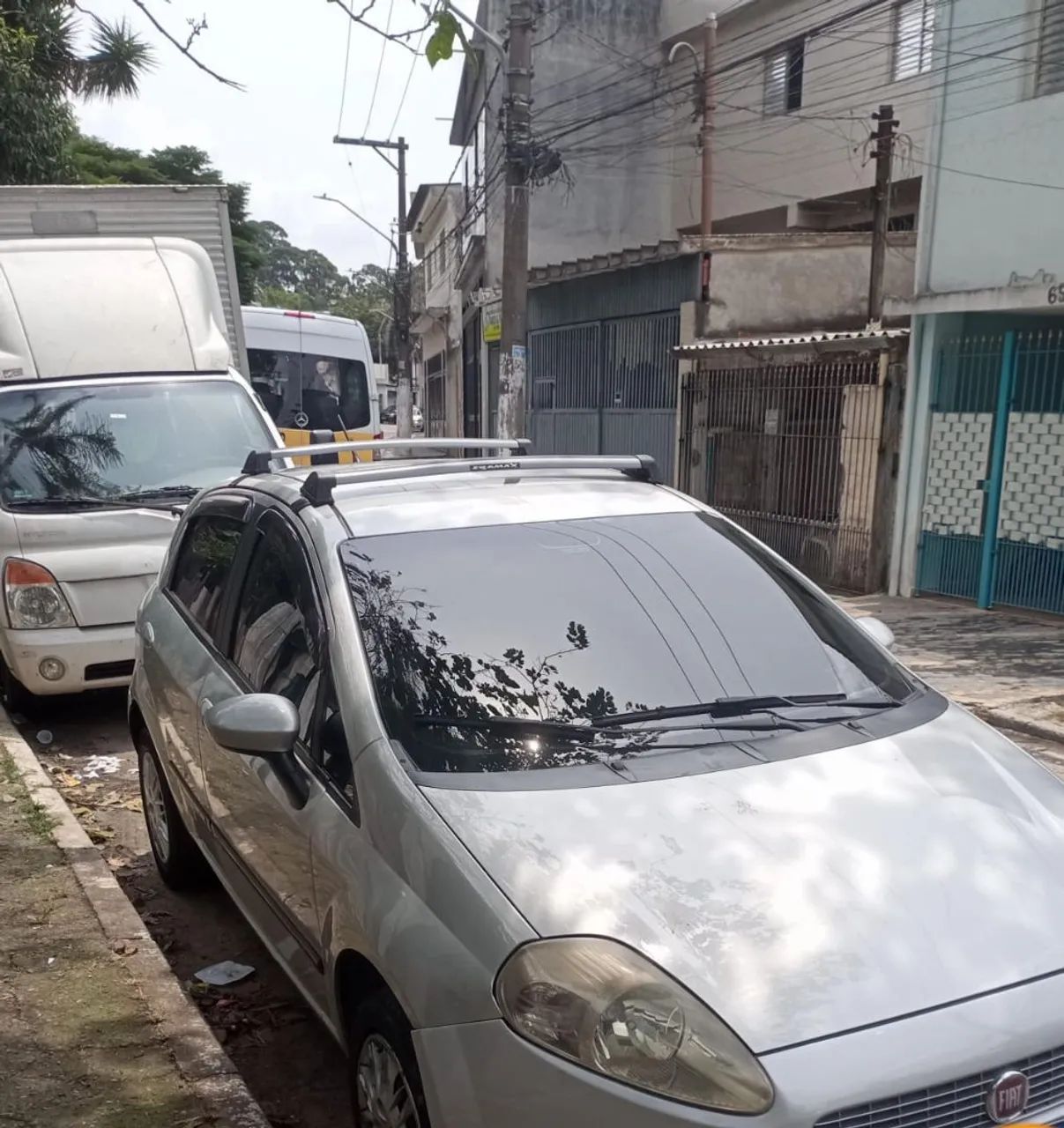 Rack de teto para carro Punto - Foto 5