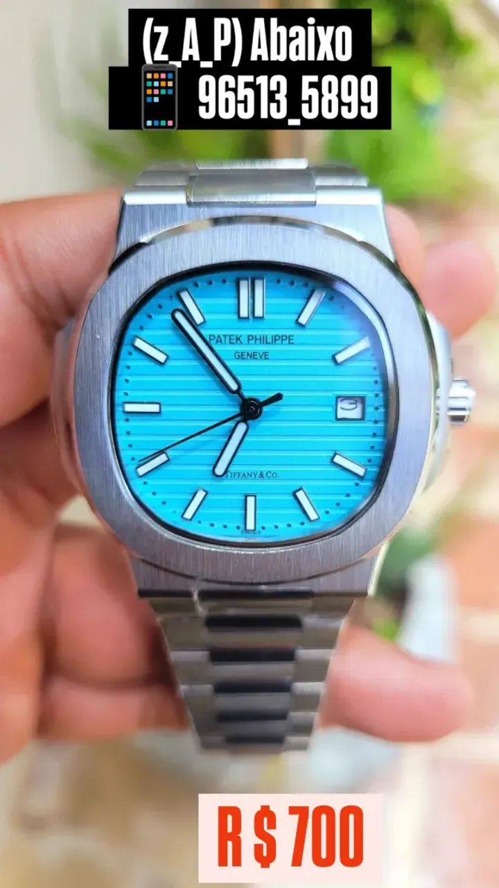 Relógio PATEK PHILIPPE NAUTILUS TIFANNY AUTOMÁTICO 