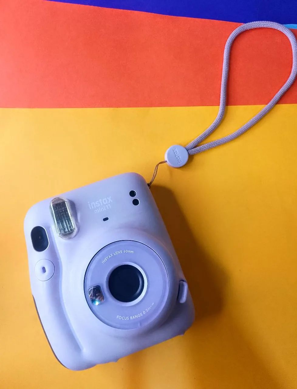 Câmera Instax Mini 11 - Lilás+case