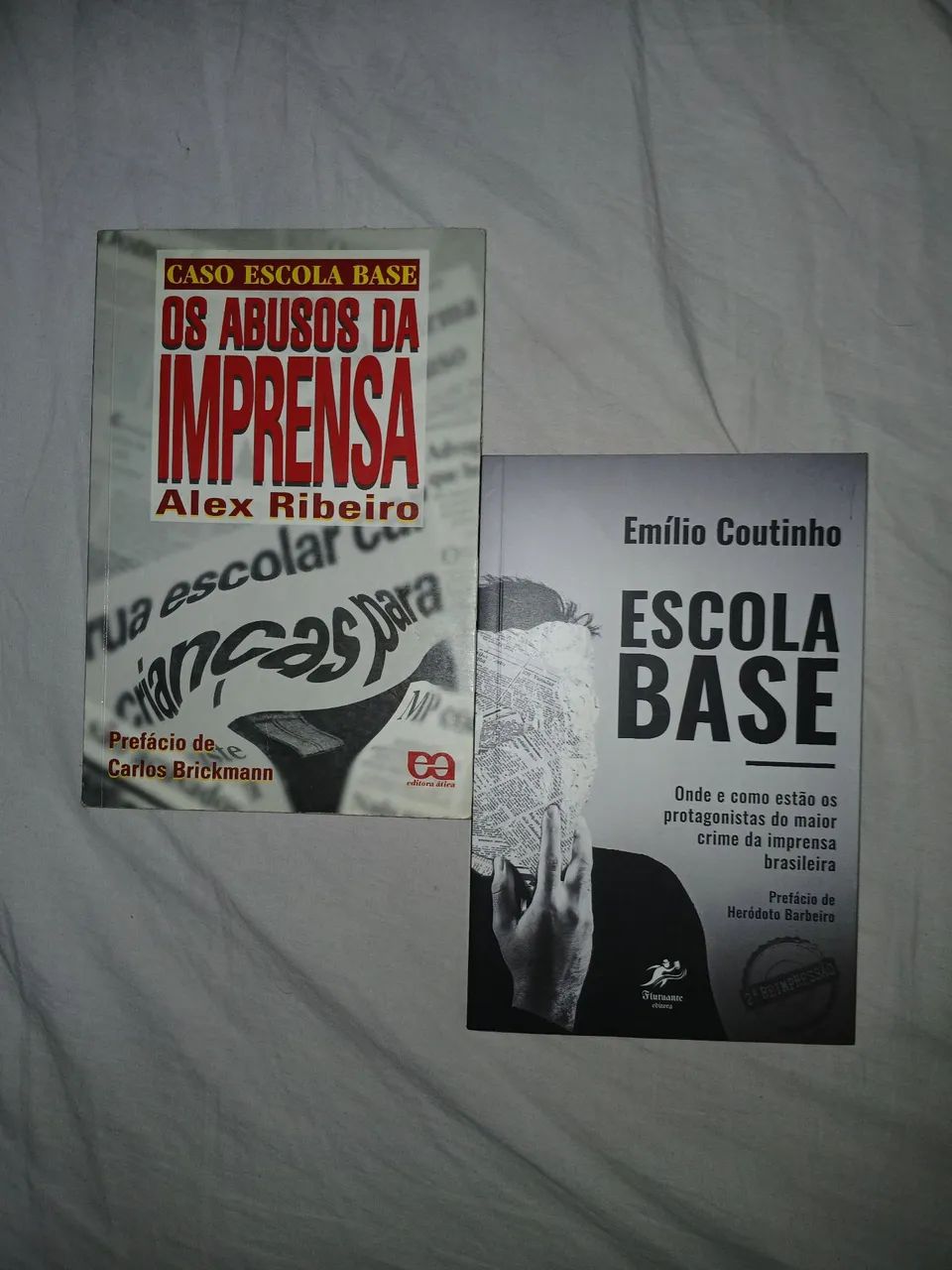 Livro Caso Escola Base Os Abusos da Imprensa e Escola Base