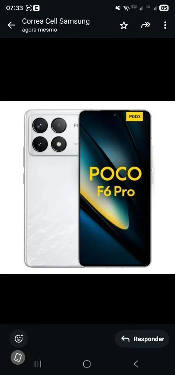 Xiaomi POCO F6 Pró 5G NFC 512gb 12gb RAM Global lacrado na caixa