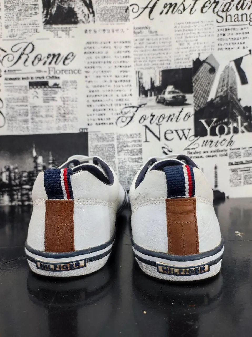 Tênis Tommy Hilfiger Tam 42 Cód 4309 Usado/Original  - Foto 2