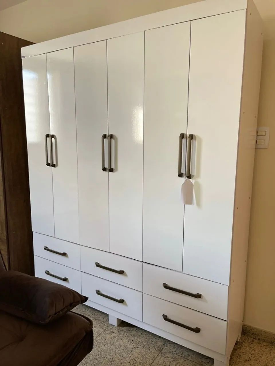 Guarda Roupa Dallas Branco (A Pronta Entrega ). - Foto 2