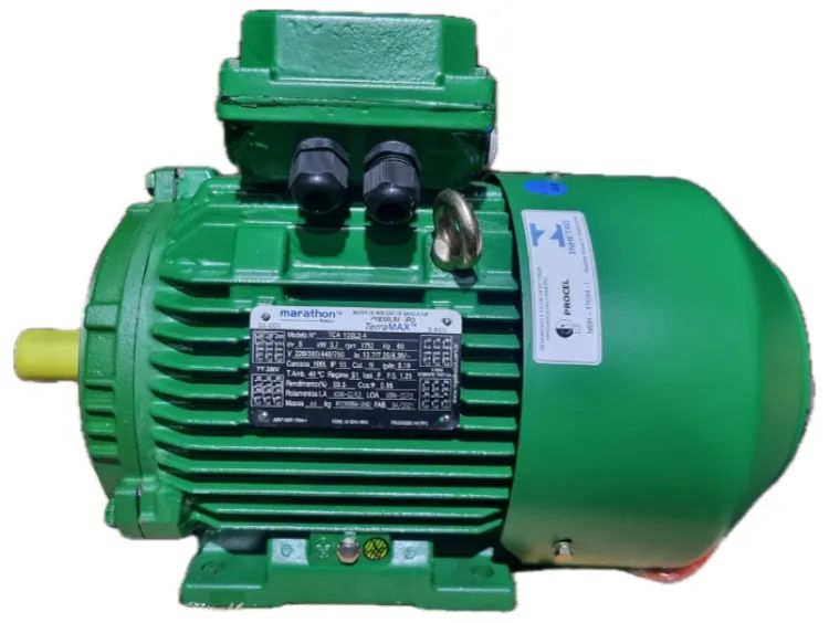 Lote 10 Motores Novos 4 Cv Elétrico Marathon  (ñ é Weg) - Foto 3