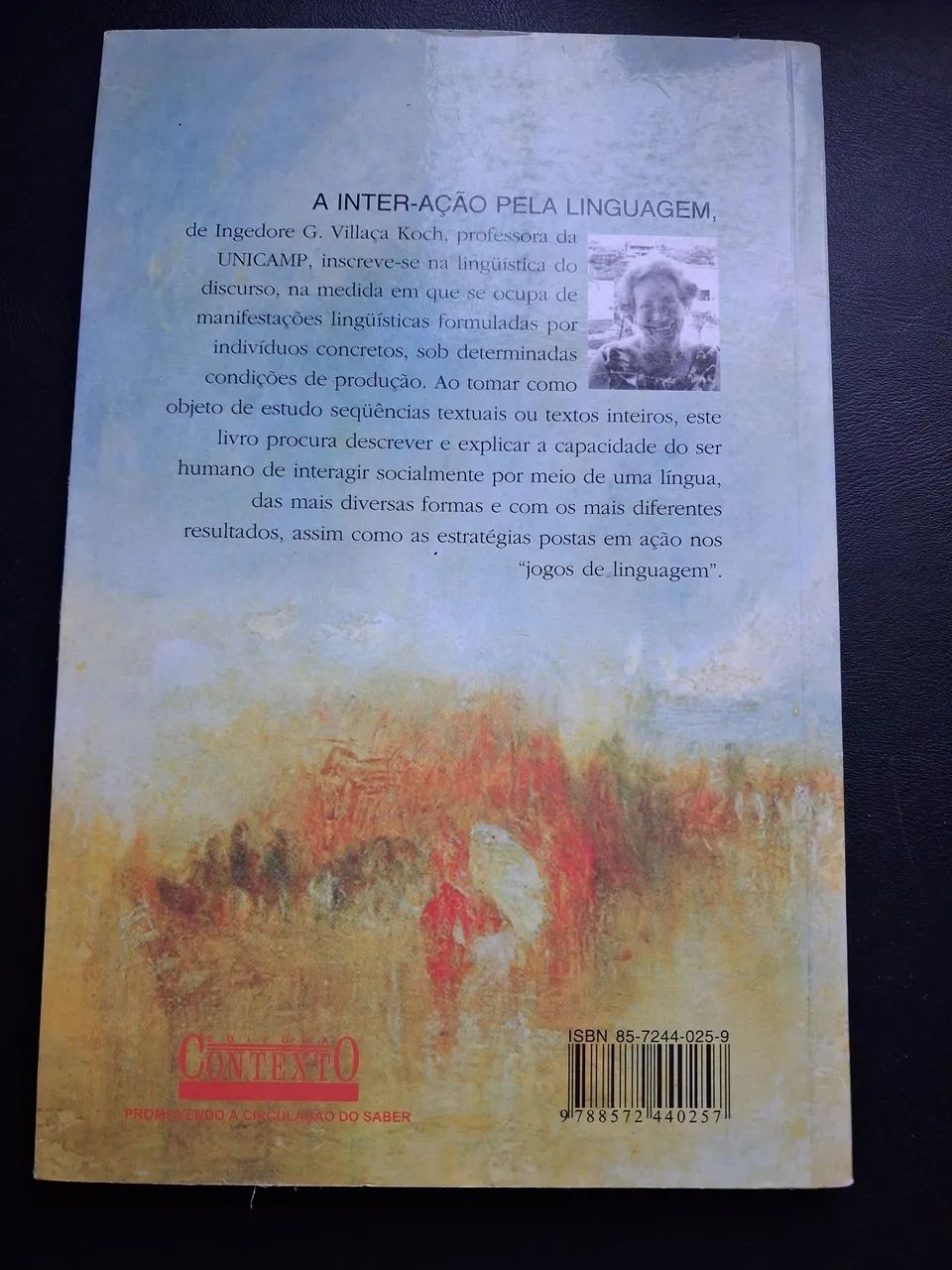 Livro A Inter-ação pela Linguagem - Ingedore Villaça Koch - Foto 2