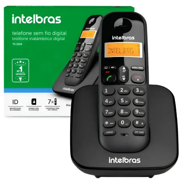 Telefone sem fio TS3110 Intelbras - Foto 2
