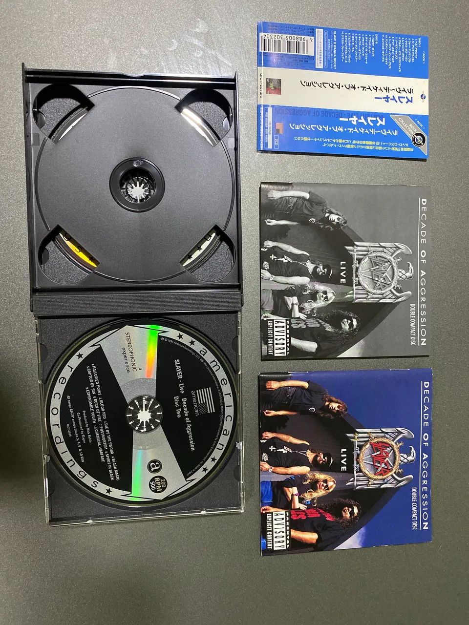 Cd Slayer decade of aggression  japones  - Foto 4