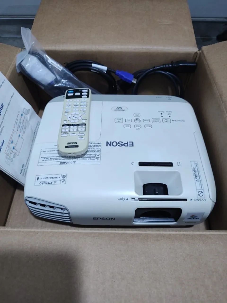 Retroprojetor Epson - Excelente Estado de Conservação - Foto 5