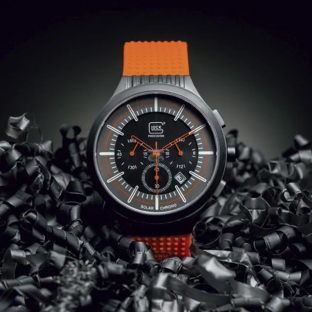 Relógio Glock Watch Global Solar Chrono Set Gwc-0003 - Foto 3