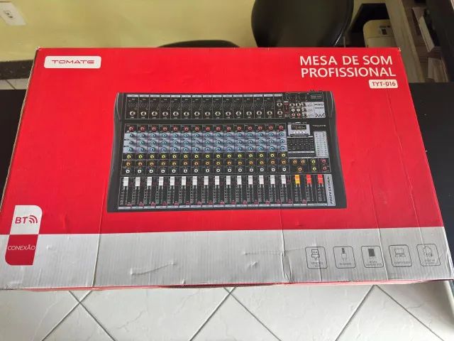 Mesa de Som Tomate TYT-016 (mesa 16 canais) - Foto 4