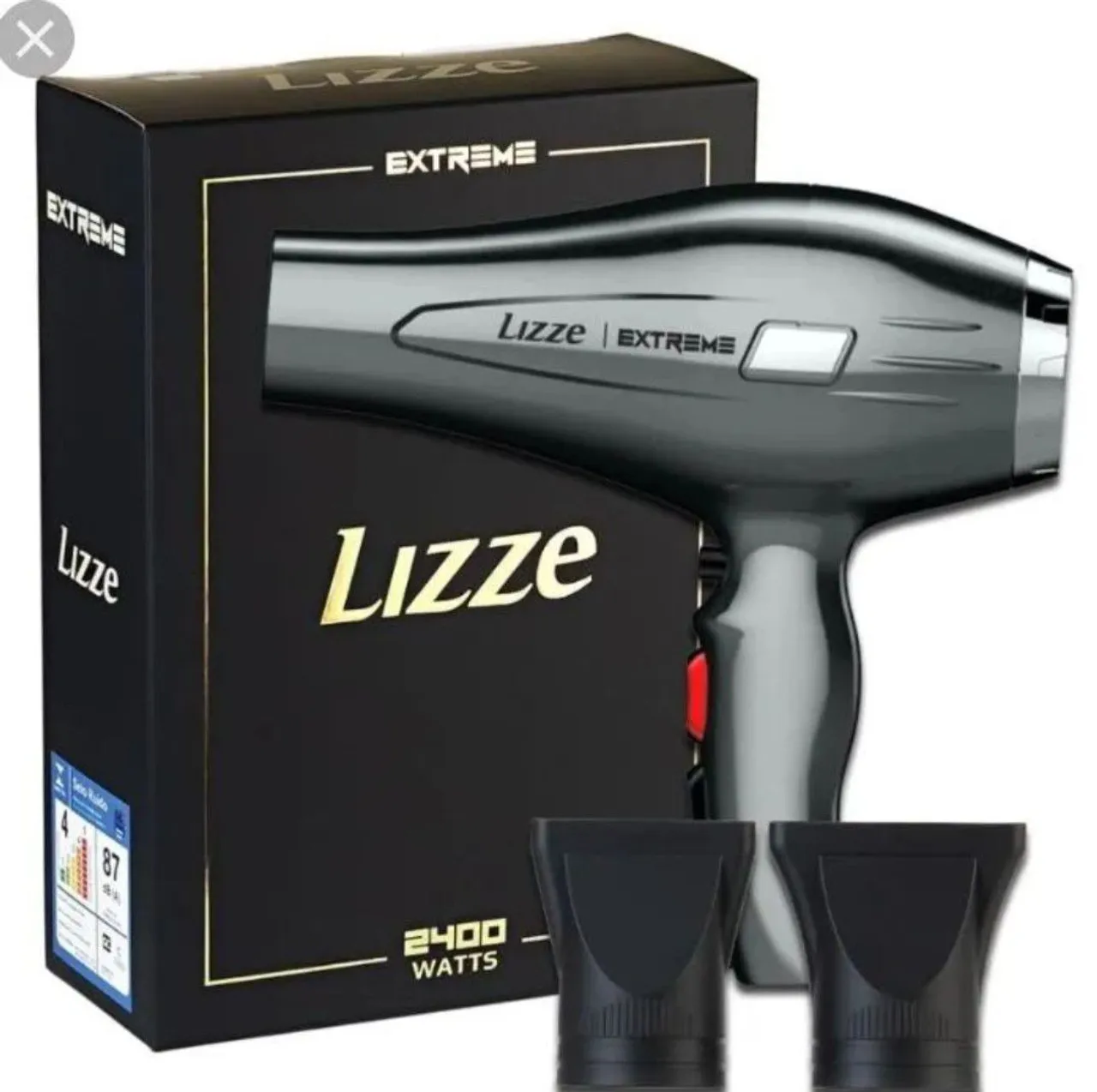 Secador de Cabelo Lizze Extreme 2400W
