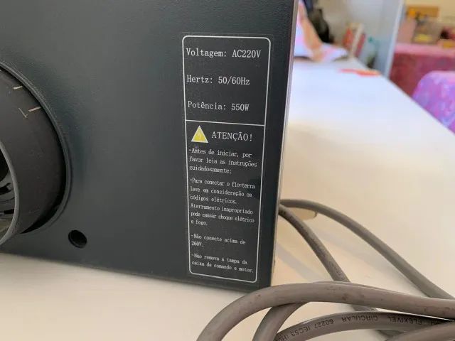  Máquina de Costura Industrial Semi Nova - Overlock SunSir - Foto 4