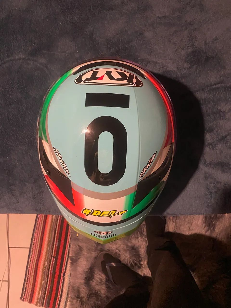 Capacete KYT TT COURSE   TM (58)! Com intercomunicador V1 - Foto 5
