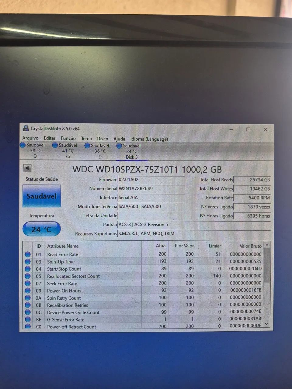 HD 1TB WD perfeito  - Foto 2
