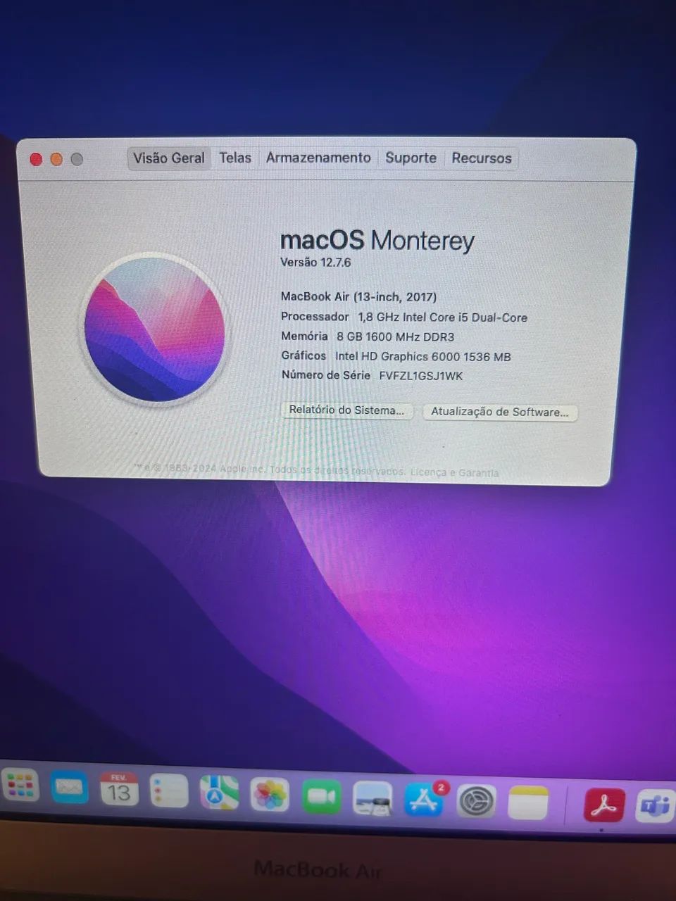 Macbook Air 13 - 2017  - Foto 4