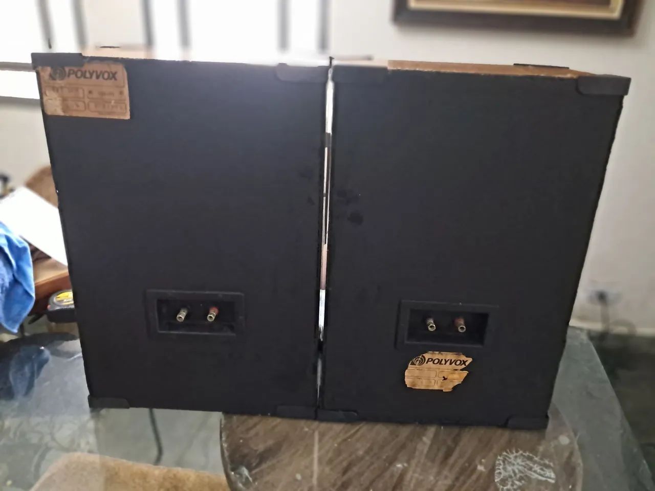 Caixas de som polyvox S40 vintage - Foto 4