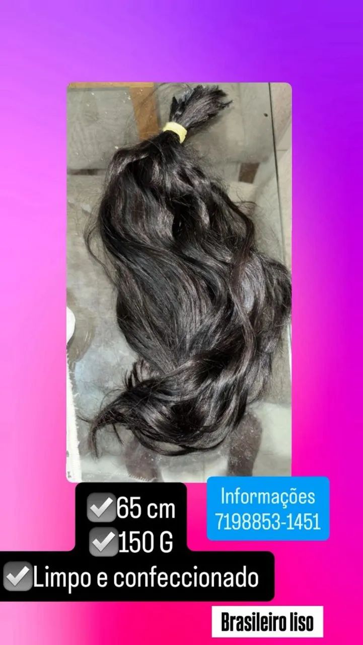 Cabelo liso brasileiro 