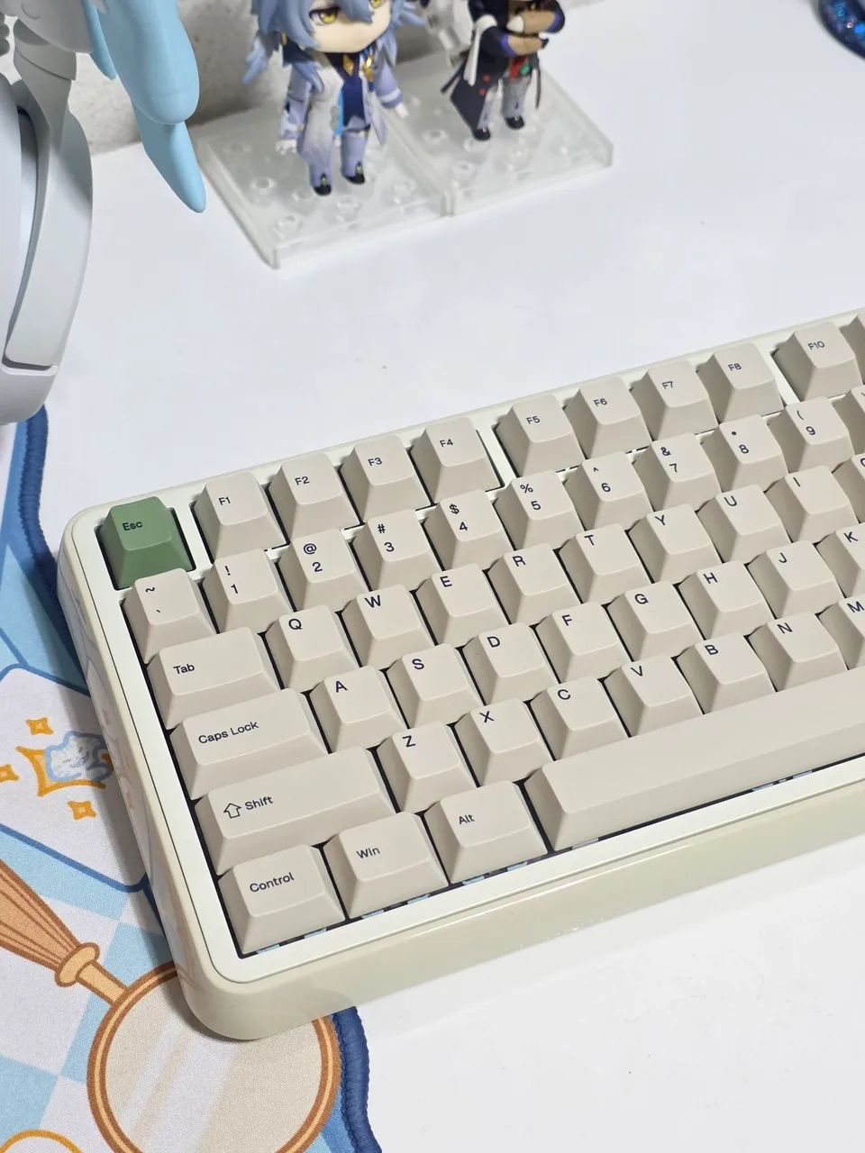 teclado mecânico epomaker rt100 pro com tela - Foto 2