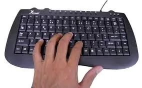 Teclado Multimídia USB Ergonômico Pequeno - Foto 2