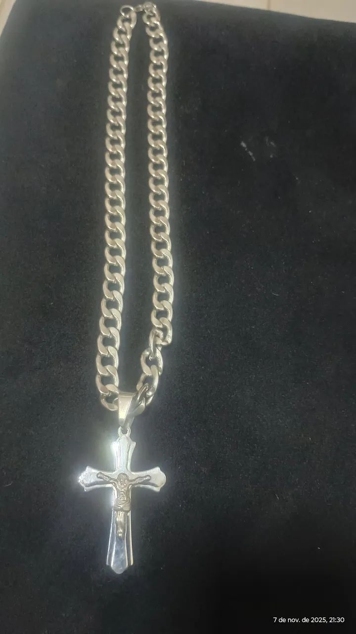 Correntinha inox  - Foto 2