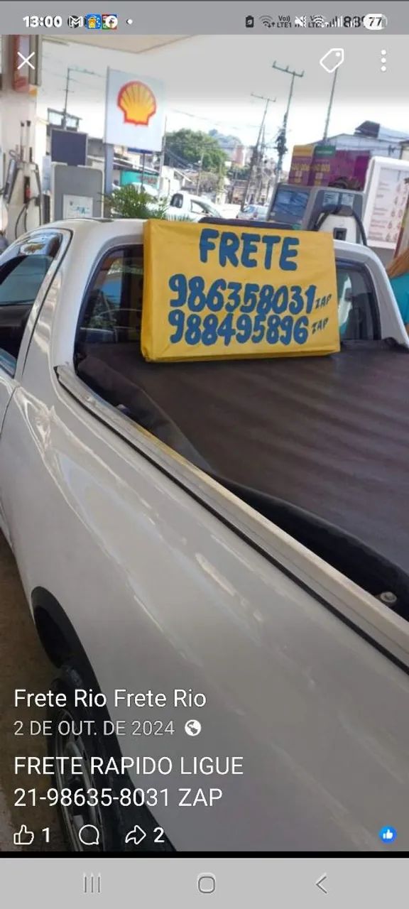 FRETE CARRETO * ZAP