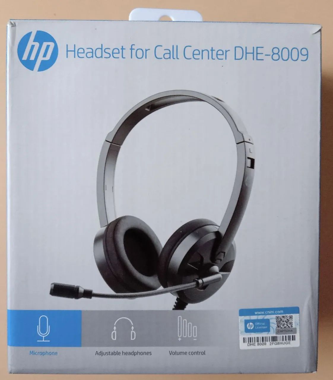 Headset for Call Center DHE-8009 Hp 