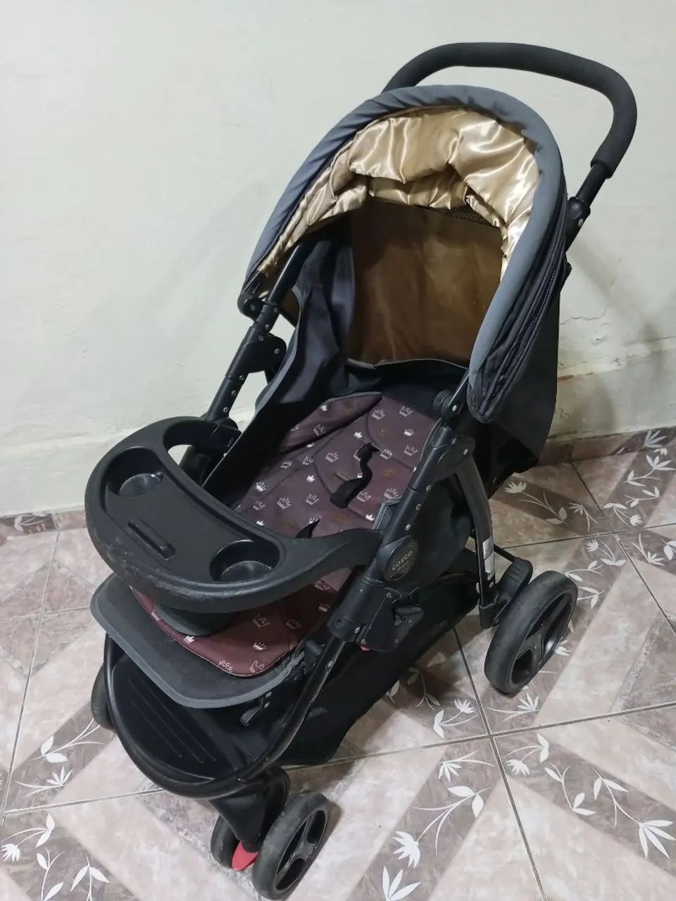 Carrinho de bebê (Cosco) em ótimo estado de conservação. - Foto 2