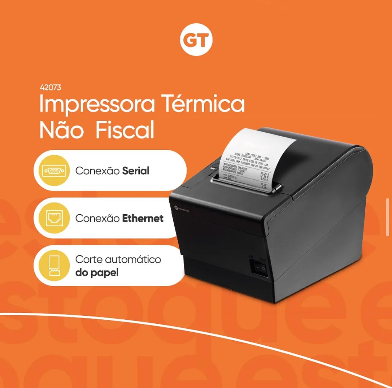 Impressora Térmica de Cupom Fiscal (entrega gratis)