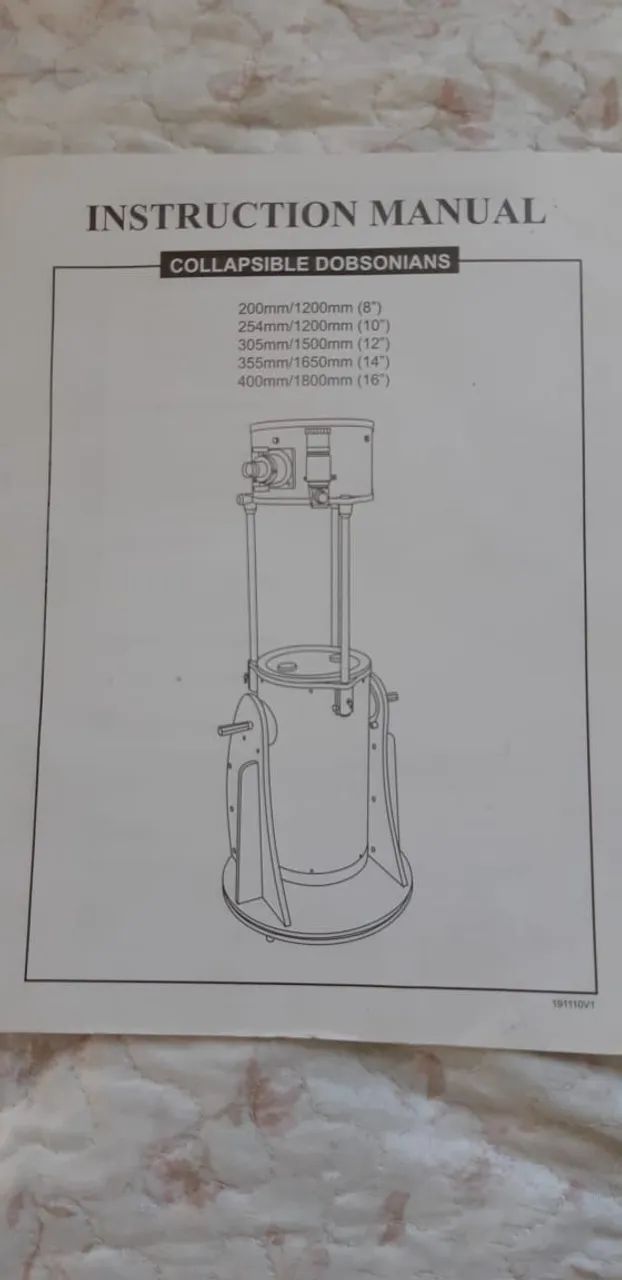Telescópio SKY Watcher 254 mm (10? )