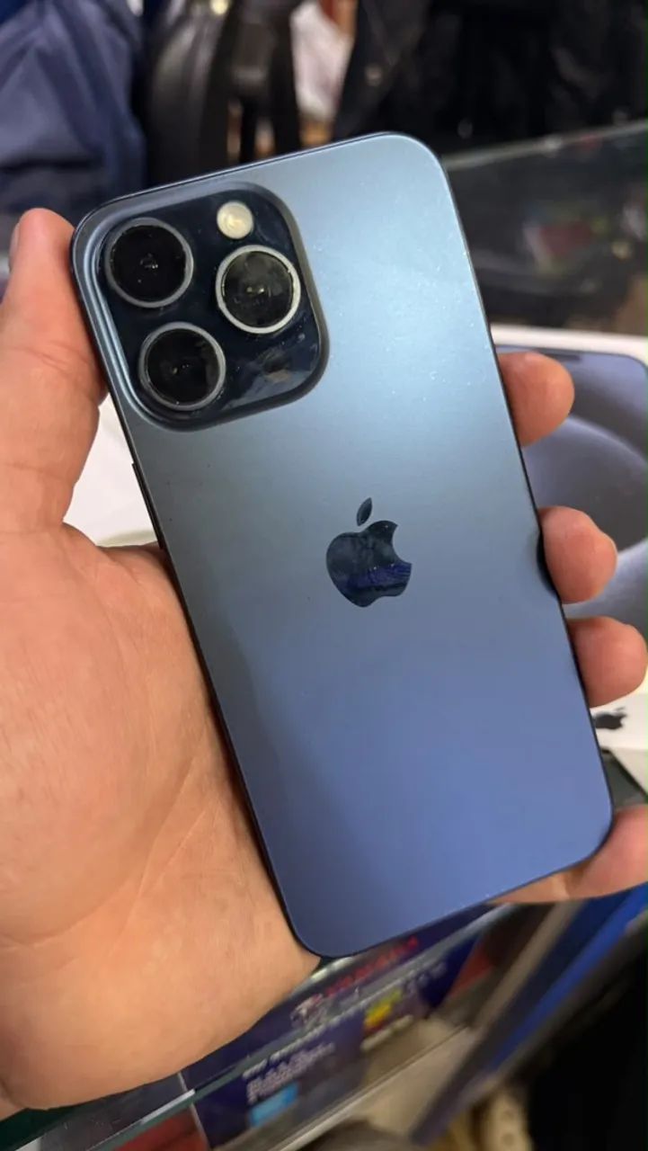 iPhone 15 Pro Max 256GB Azul - Único Dono - Impecável - Foto 2