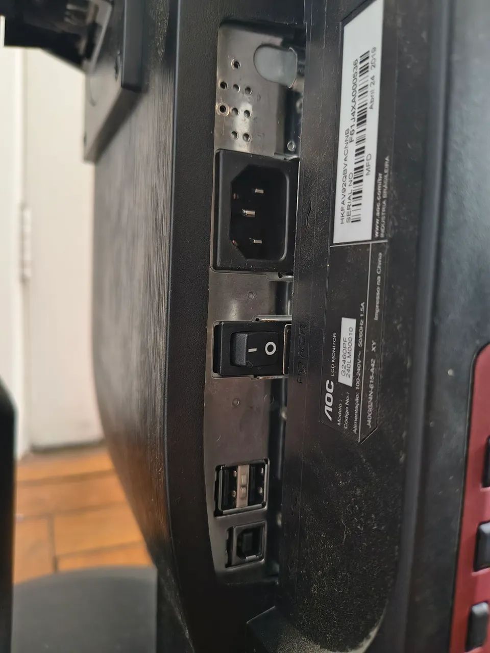 Monitor Ganer AOC 24" Pol 144hz - Foto 5
